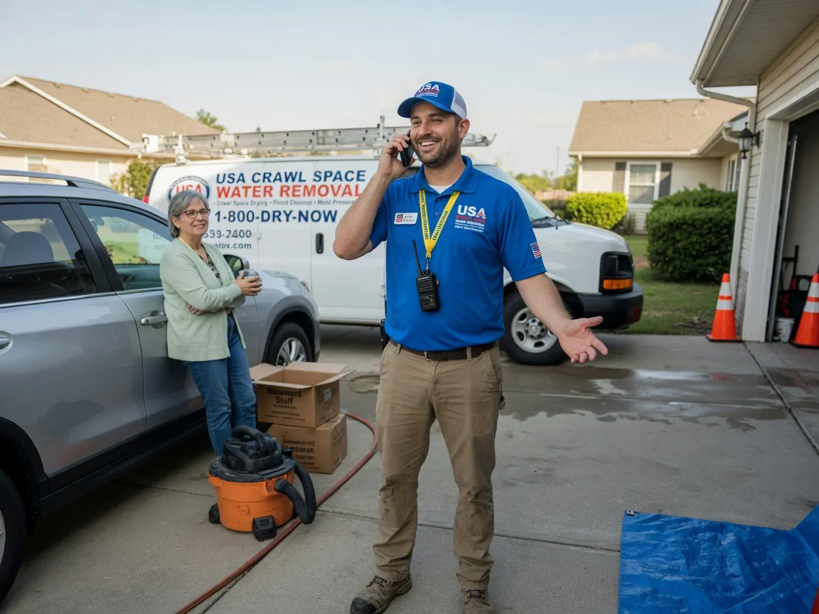 Crawl Space Water Removal Claflin, KS FAQs